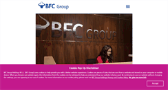 Desktop Screenshot of bfcgroupholdings.com